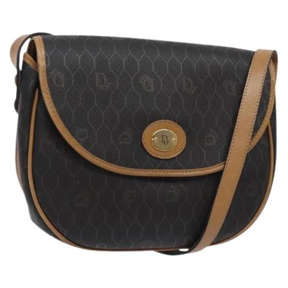 Dior Vintage Pre-owned Vintage Skuldertaske - Vintage - Dame - Sort - ONE SIZE - Uld