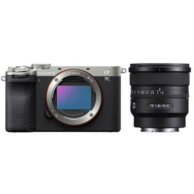 Sony Alpha 7C II (ILCE-7CM2) + SEL 16mm f/1.8 G  sølv