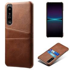 tectTech Card Slots Skal Sony Xperia 1 IV brun