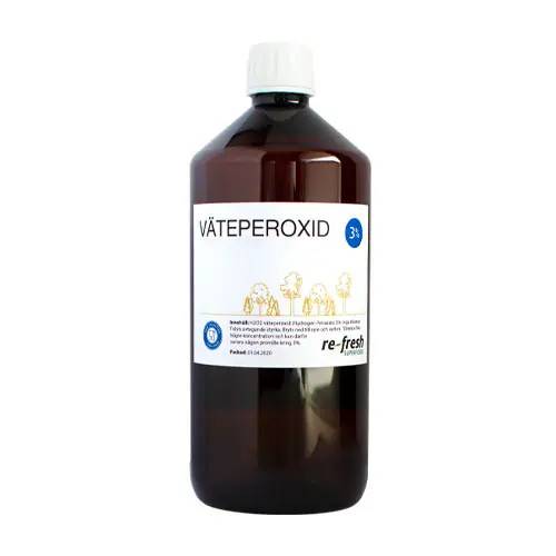 Väteperoxid 3% Re-fresh - 1000 ml