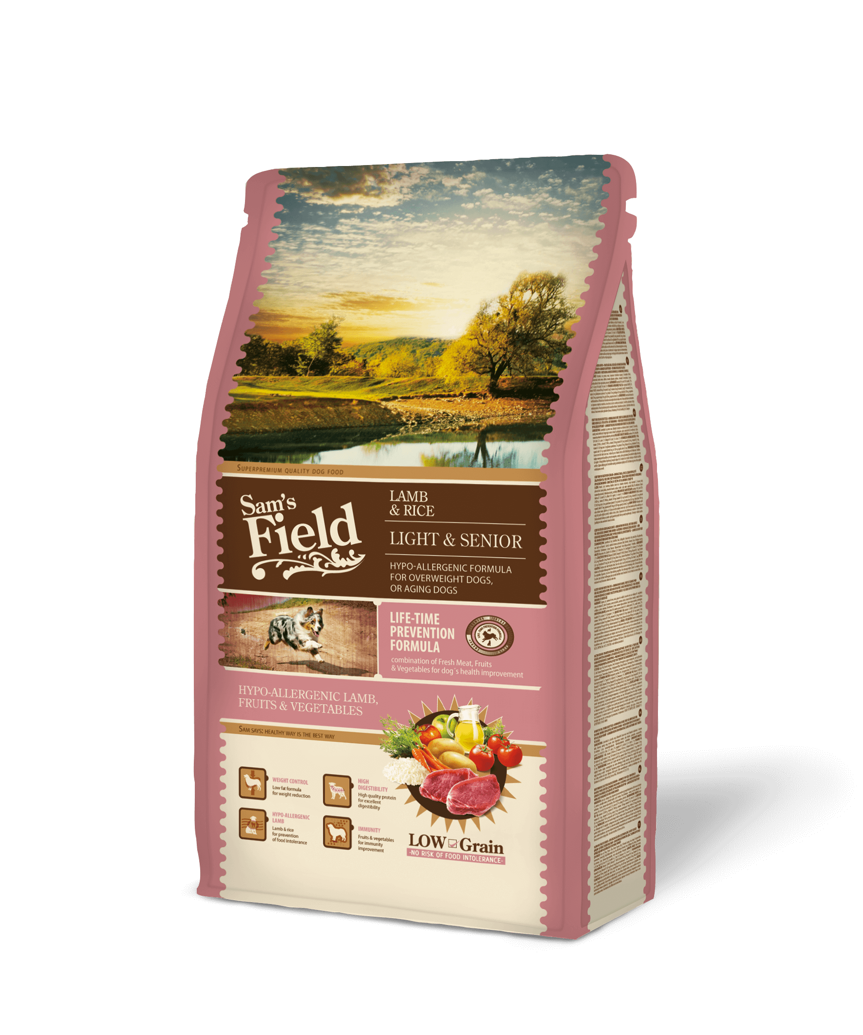 Sam's Field Lamb Light & Senior 2,5 kg.