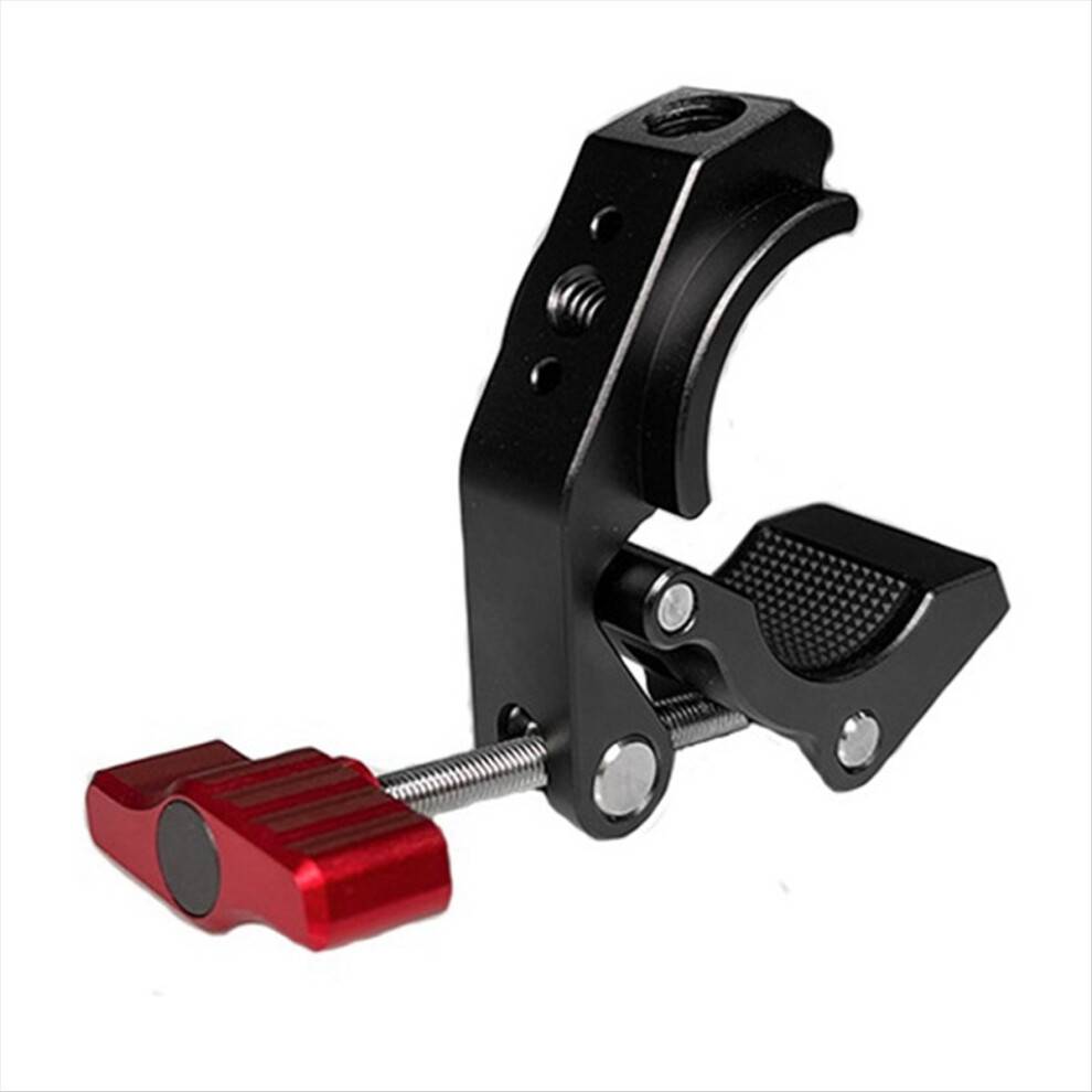 Universal Super Clamp Multifunktionel Stærk Klips med 1/4 Tommer Skruehul til Fotostudie Videolampe Stativ Mikrofon
