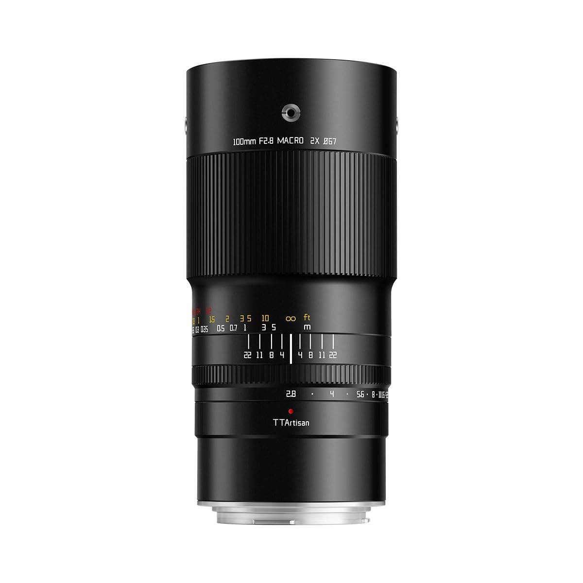 TTArtisan 100mm MACRO 2X Lens for Nikon Large Prime Medium Interchangeable Macro Manual Meisho Optical f/2.8 F-Mount F, Aperture, Lens, Full-Frame,