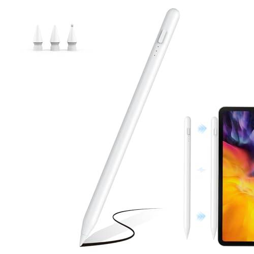 MEKO Styluspenna för iPad med Palmavvisning, Lutning och Trådlös Laddning