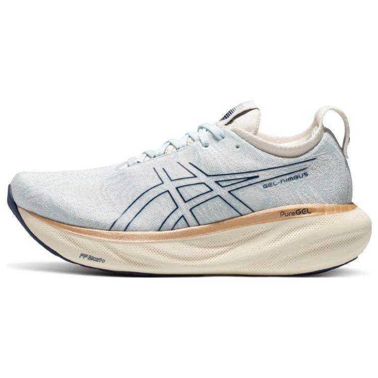 ASICS Gel Nimbus 25 Nagino Dam Sneakers Blå Himmel Cream 1012B491-400 cm white