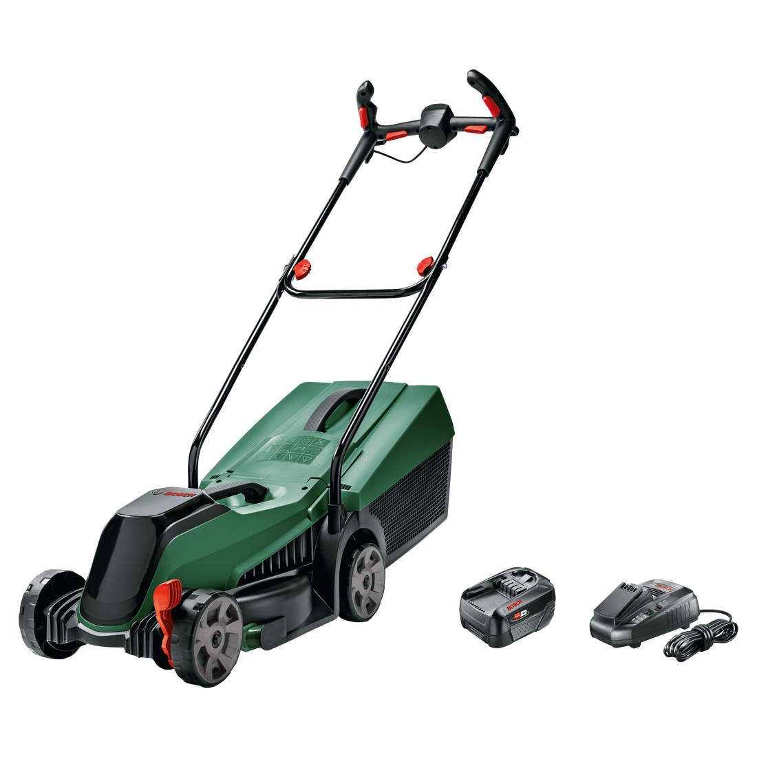 Bosch 18v plæneklipper city 5,0ah batteri un3481
