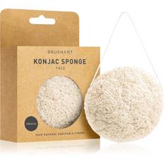 BrushArt Home Salon Konjac sponge Mild exfolierande svamp för ansikte Natural 5 g