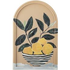 Creative Collection Limone Illustration m. Ramme 33x51 cm, Gul