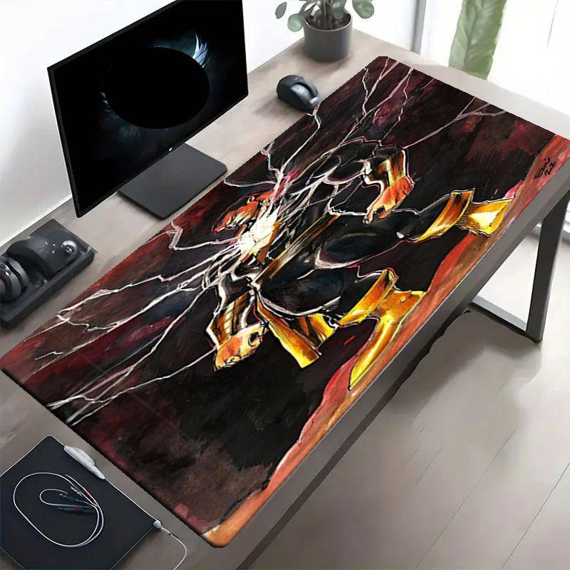 Superhero movies Print Mouse Pad, Anti‑Slip Desktop keyboard Mat, for PC Laptop Gaming Working Daily Use, Cool Festival Surprise Gift