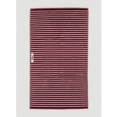 Tekla Sailor Stripes Hand Towel -  Textiles Burgundy One Size