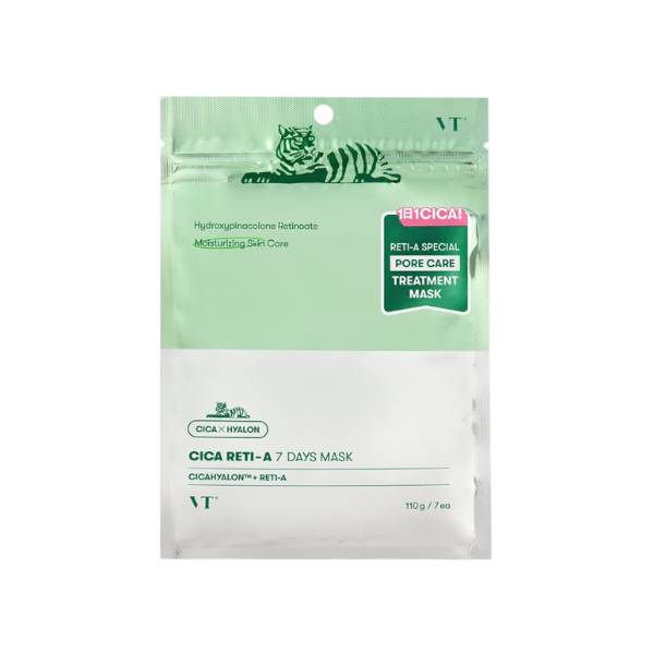 [DEAL]VT - Cica Reti-A 7 Days Mask - 110g/7ea - No Color