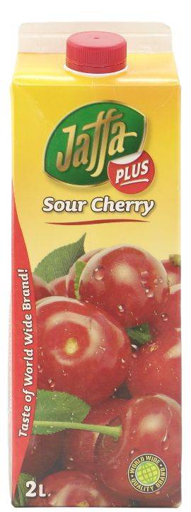 Produkt för matavfall: Jaffa Plus Sour Cherry Drink 2 liter