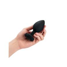 B-Vibe - Vibrating Jewel Plug XXL Black