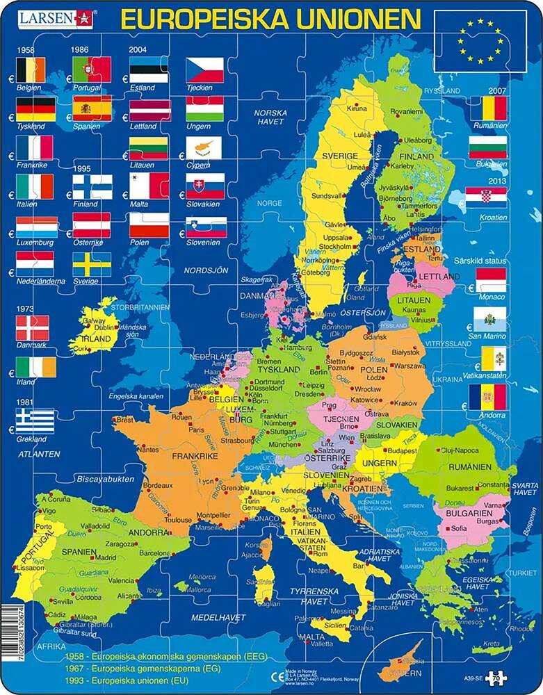 Pussel Europeiska unionen