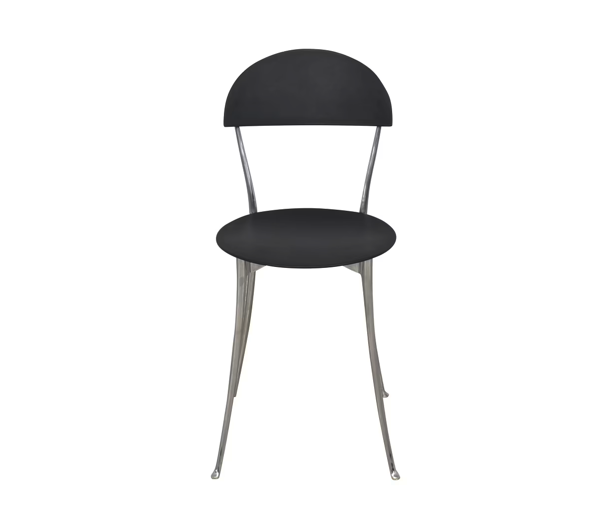 Zanotta Tonietta Stol - Cognac / Metal