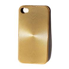 iPhone 4 "CD-style" cover. Gold.