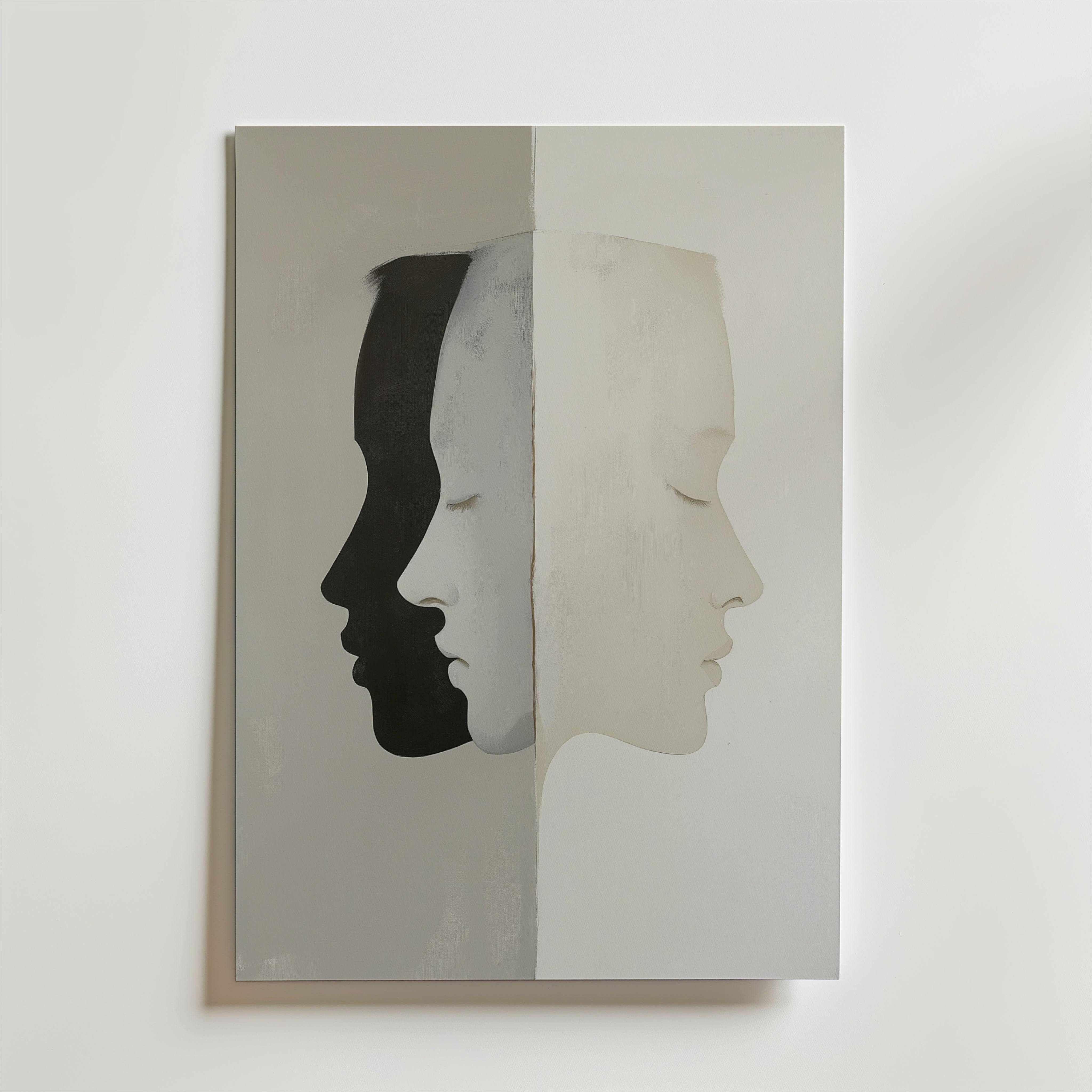 Abstract Reflections No.2 Poster - Fine Art Poster 70x100 cm