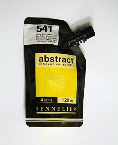 Sennelier Abstract Akrylfärg 120 ml Cad. Yellow Medium Hue 541