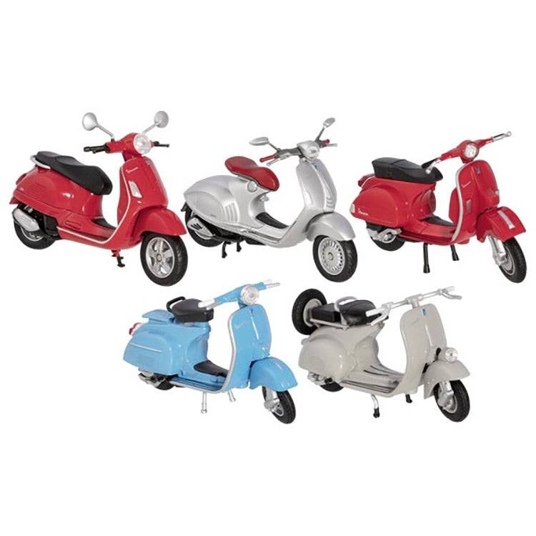 Metalbil, Vespa Scooter - Blå