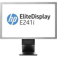 HP EliteDisplay E241i | 24" | sølv/sort