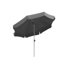 Parasol Locarno - Ø150 cm med knæk - Natur