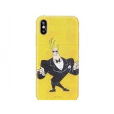 Cartoon Network Johnny Bravo Silicone Case for Apple iPhone XR Smoking