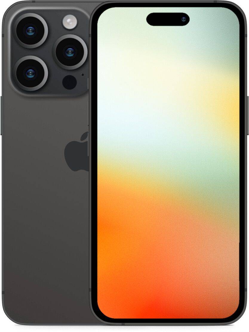 Begagnad iPhone 15 Pro m garanti - ett års garanti - Utmärkt kosmetiskt skick - 128GB - Mörkblå - Nytt batteri (128 GB)