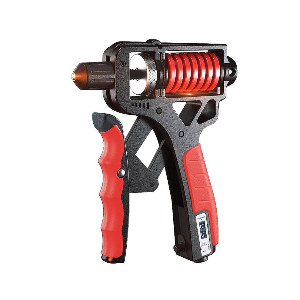 Grip Strength Trainer Adjustable Distance/Resistance 20-260LBSes, Ergonomic Non-Slip Rubber Hand Gripper, Double Spring