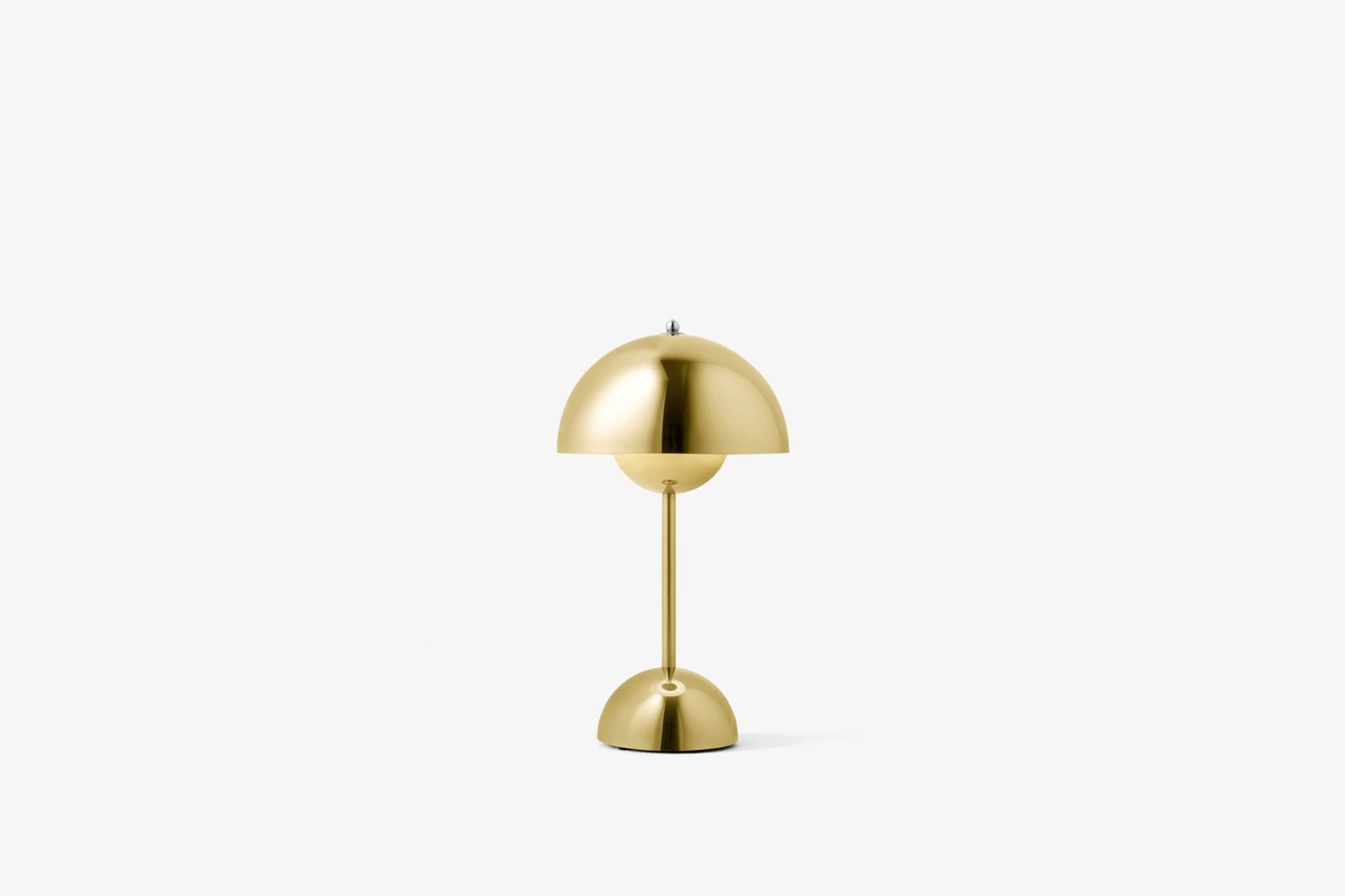 Flowerpot VP9 Brass-Plated.