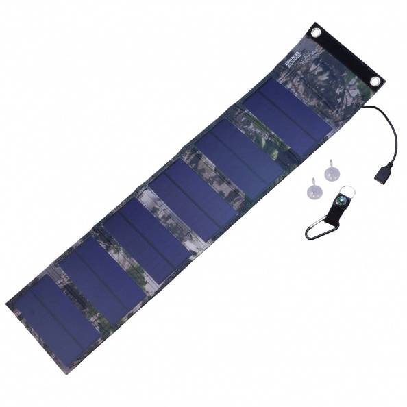PowerNeed ES-6 solpanel 9 W Monokrystallinsk silicium