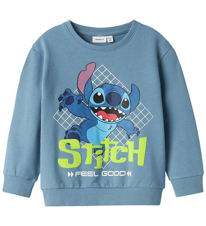 Name It Sweatshirt - NmmPfelix - Spring Lake - Name It - 2 år (92) - Sweatshirt