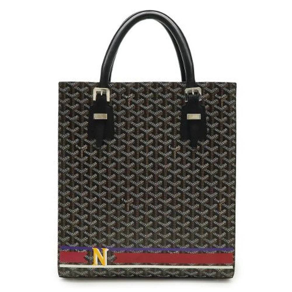 Goyard Vintage Pre-owned Vintage Tote Bag - Vintage - Dame - Sort - ONE SIZE - Uld