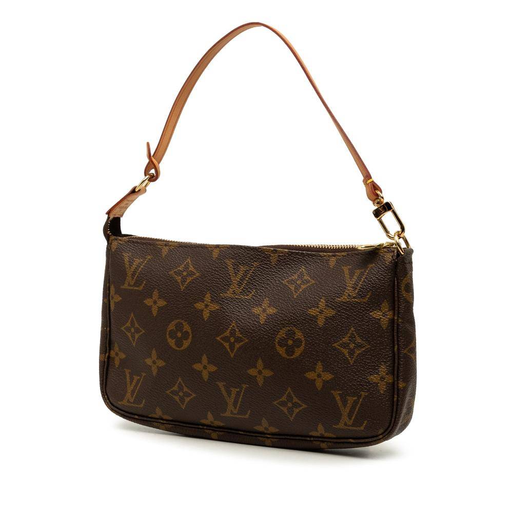 Louis Vuitton Vintage Pochette Accessoires Stl. - Handväskor Från Magasin - Brown (L 13cm x W 21cm x D 3cm)
