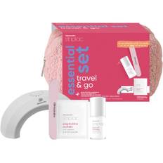 Alessandro Negle Striplac-UV-ColourTravel & Go Essential Set Prep & Shine Sachets 1x + Peel Off Remover 1x + Led Lamp 1x + Mini Polishing File 1x 1 Stk. (183,00 kr / 1 stk.) - 1 Stk.