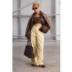 Tygväska Med Bälte, Brown - ONE SIZE