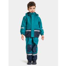 Didriksons Boardman Fodrat Regnset Barn Petrol Green