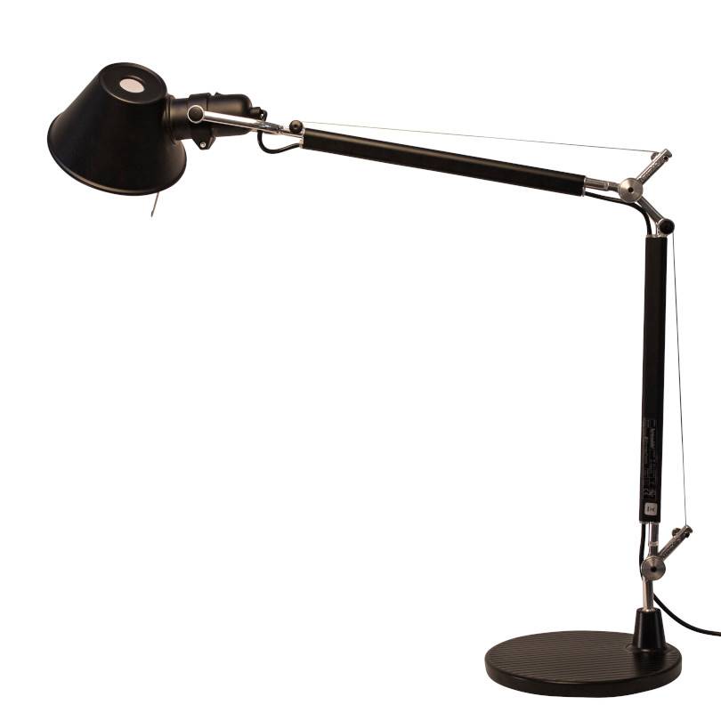 Tolomeo Bordlampe, Sort.