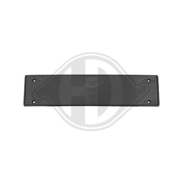 Registreringsskylthållare, Fram DIEDERICHS - bmw 3 cabriolet [e93], 3 coupé [e92] - OE 51118044659