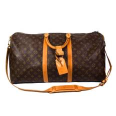 Louis Vuitton Keepall 55 med skulderstrop