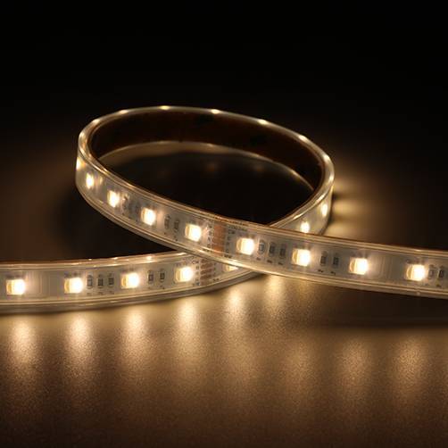 P-Cell 5M RGBTW Strip 24V IP65 18W 290lm/m b:12,5mm klip:100mm