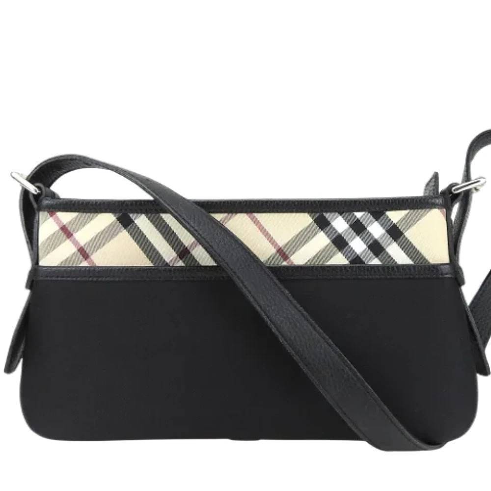 Burberry Vintage Pre-owned Stof skuldertasker - Vintage - Dame - Flerfarvet - ONE SIZE - Uld