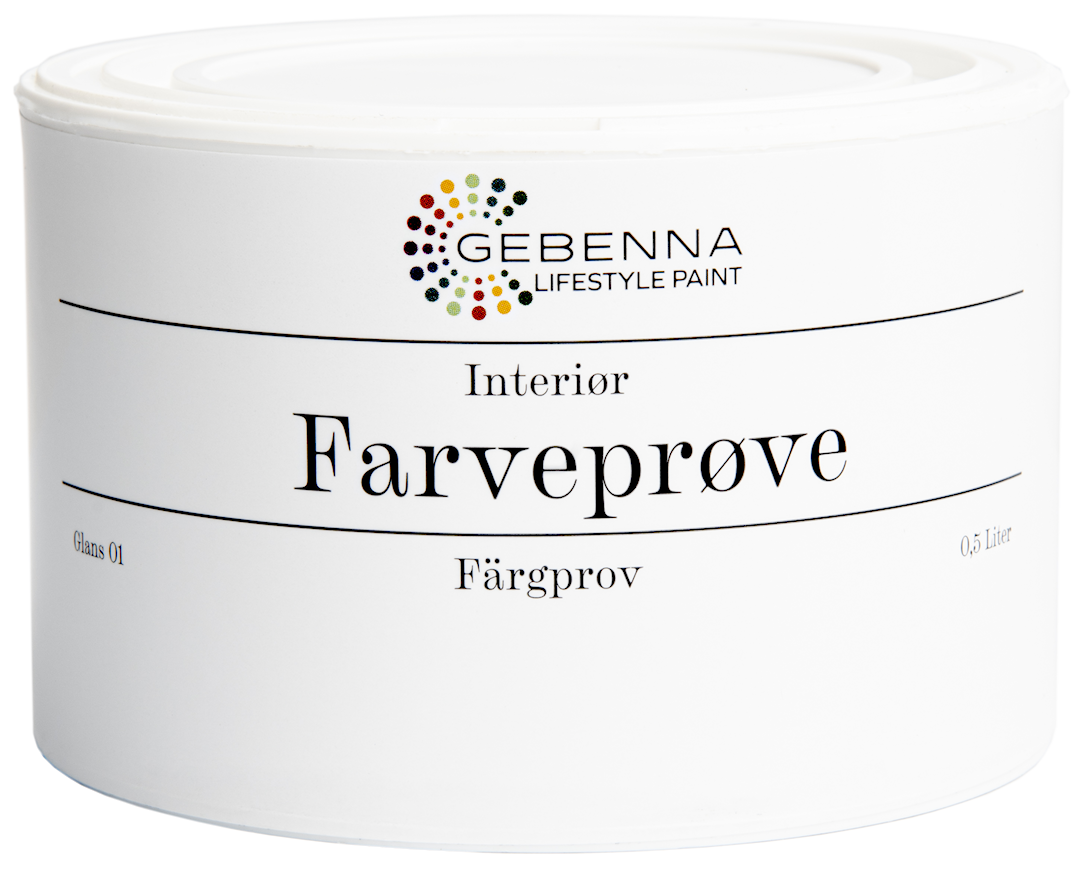 Gebenna Vægmaling: Farveprøve