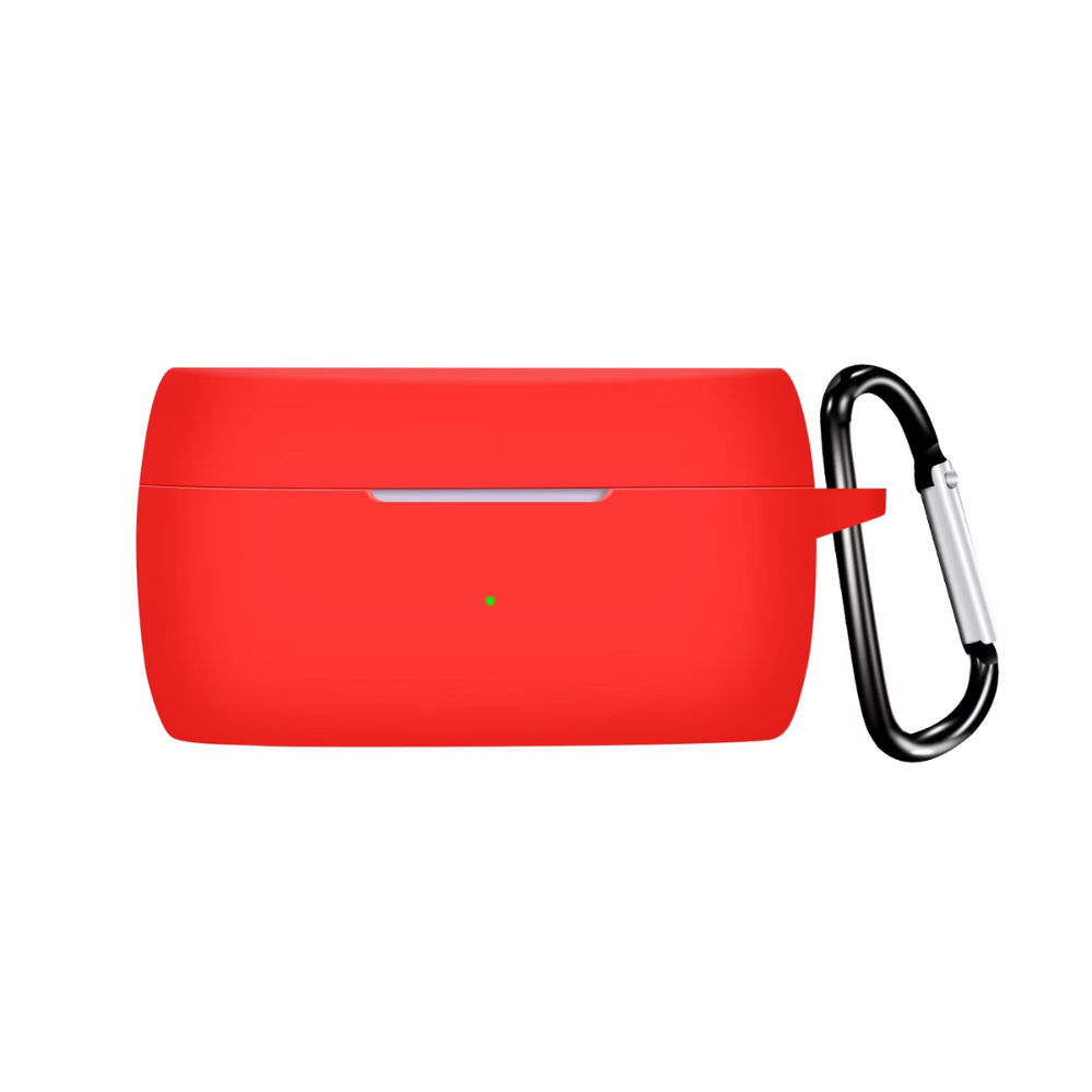 LindeCovers Jabra Elite 2 - Silikone Cover 4 Red Silikonemateriale: Blødt og fleksibelt cover, der beskytter mod slag og ridser Skræddersyet pasform: Tilpasset Jabra Elite 2 for et sikkert og tæt fit Tykkelse: 2 mm Tilbehør: Karabinhage medfølger..
