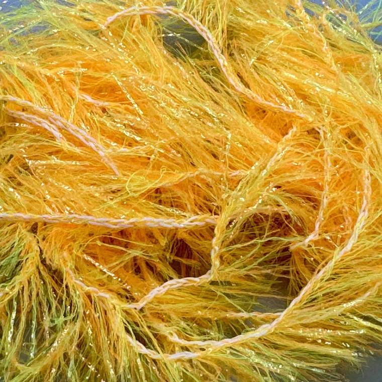 Upavon Straggle Hackle 12 mm (Färg: Sunburst (orange/yellow))
