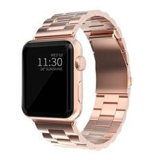 Metalarmbånd Apple Watch 45mm Series 8 rose guld