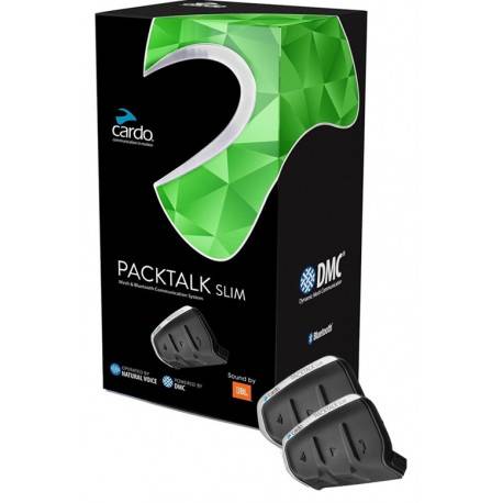 Cardo Packtalk Slim JBL Duo - för 2 Personer