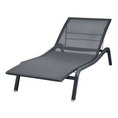 Fermob - Alize Sunlounger Anthracite 47 - Solsängar - Pascal Mourgue - Metall