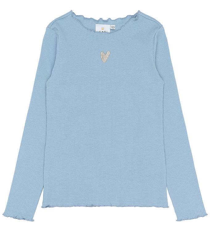 The New Bluse - Rib - TnRya - Forever Blue - The New - 11-12 år (146-152) - Bluse