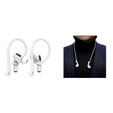 AirPods Ørekroge & Snor/Strop Hvid - Kompatibel med AirPods Pro og AirPods 1