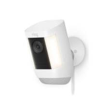 Ring Spotlight Cam Pro Plug-In - Netværksovervågningskamera - udendørs - vejrfast - farve (Dag/nat) - 1080p - audio - trådløs - WiFi